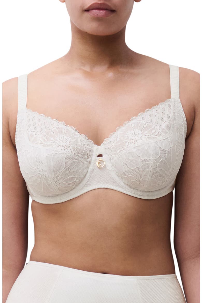 Sublime Full Coverage Underwire Bra, Main, color, MILK