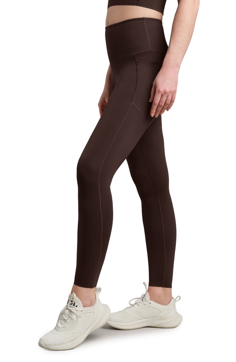 Rhone Revive Pockets 7/8 Leggings, Alternate, color, Coffee Brown