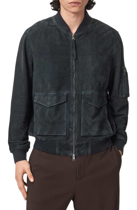 Rokko Suede Bomber Jacket