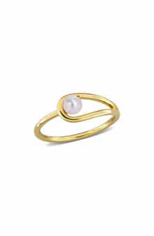 DELMAR Cultured Freshwater Pearl Ring