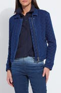 Lysse Elora Quilt Jacquard Knit Jacket