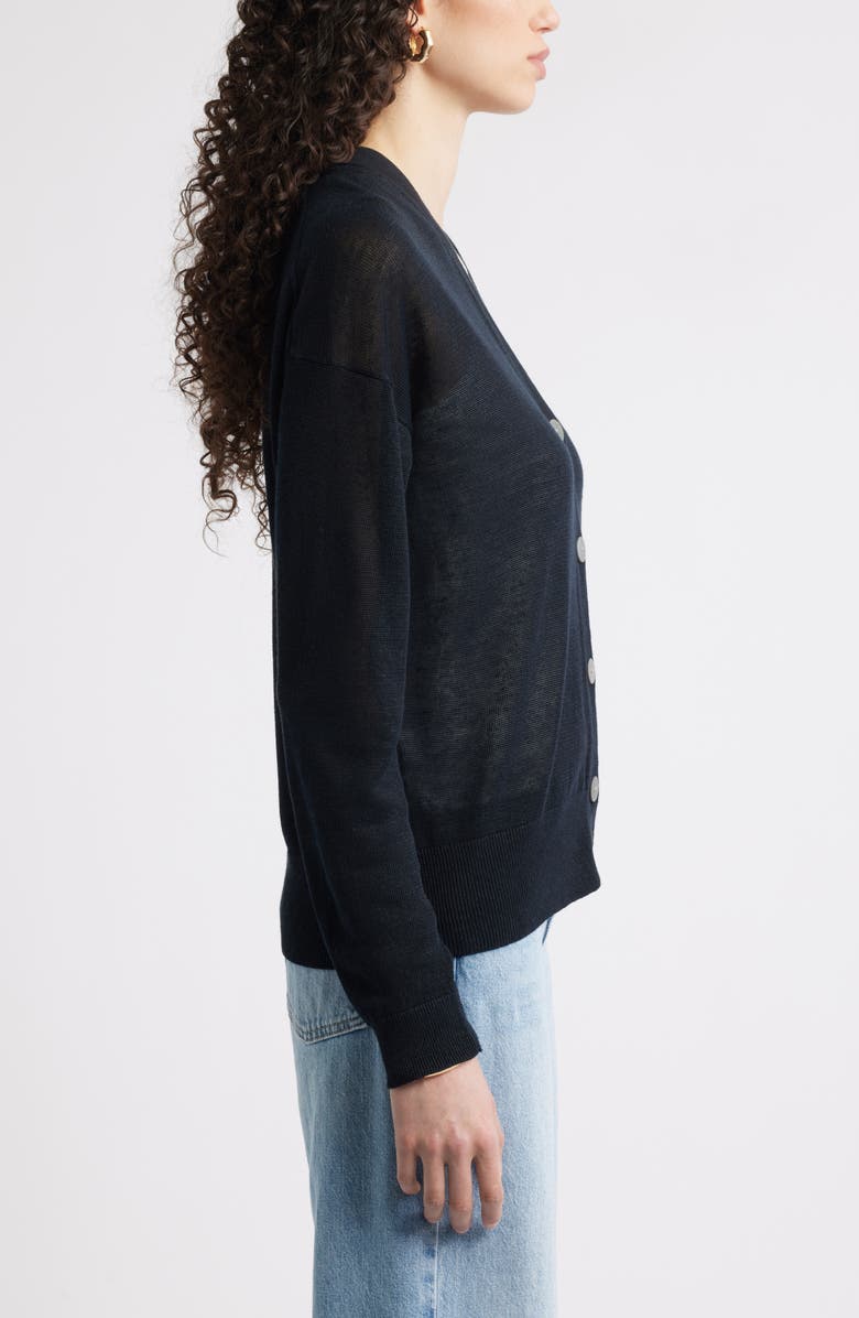Linen Blend Cardigan