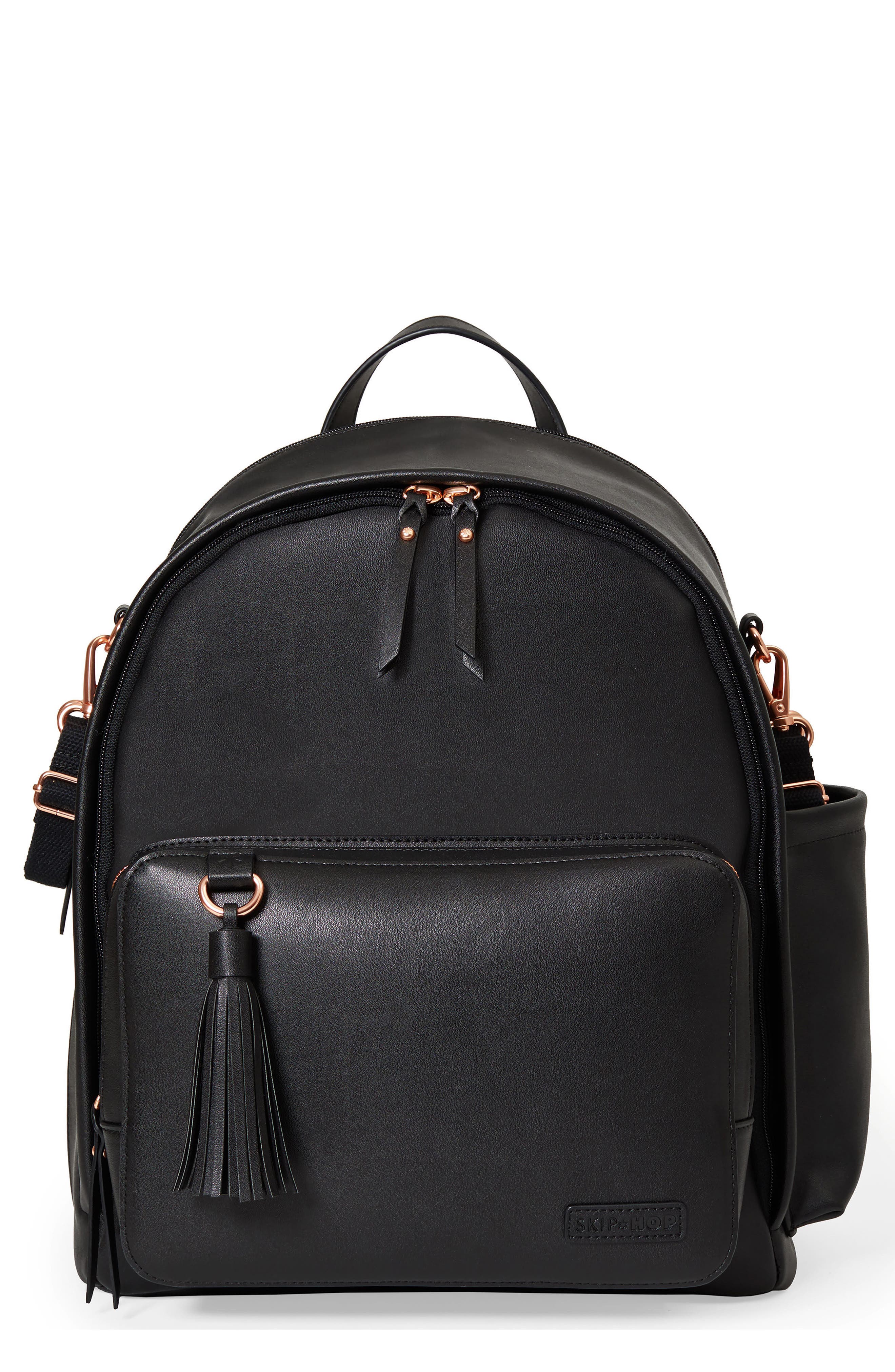 Skip Hop Greenwich Simply Chic Diaper Backpack, Main, color, 