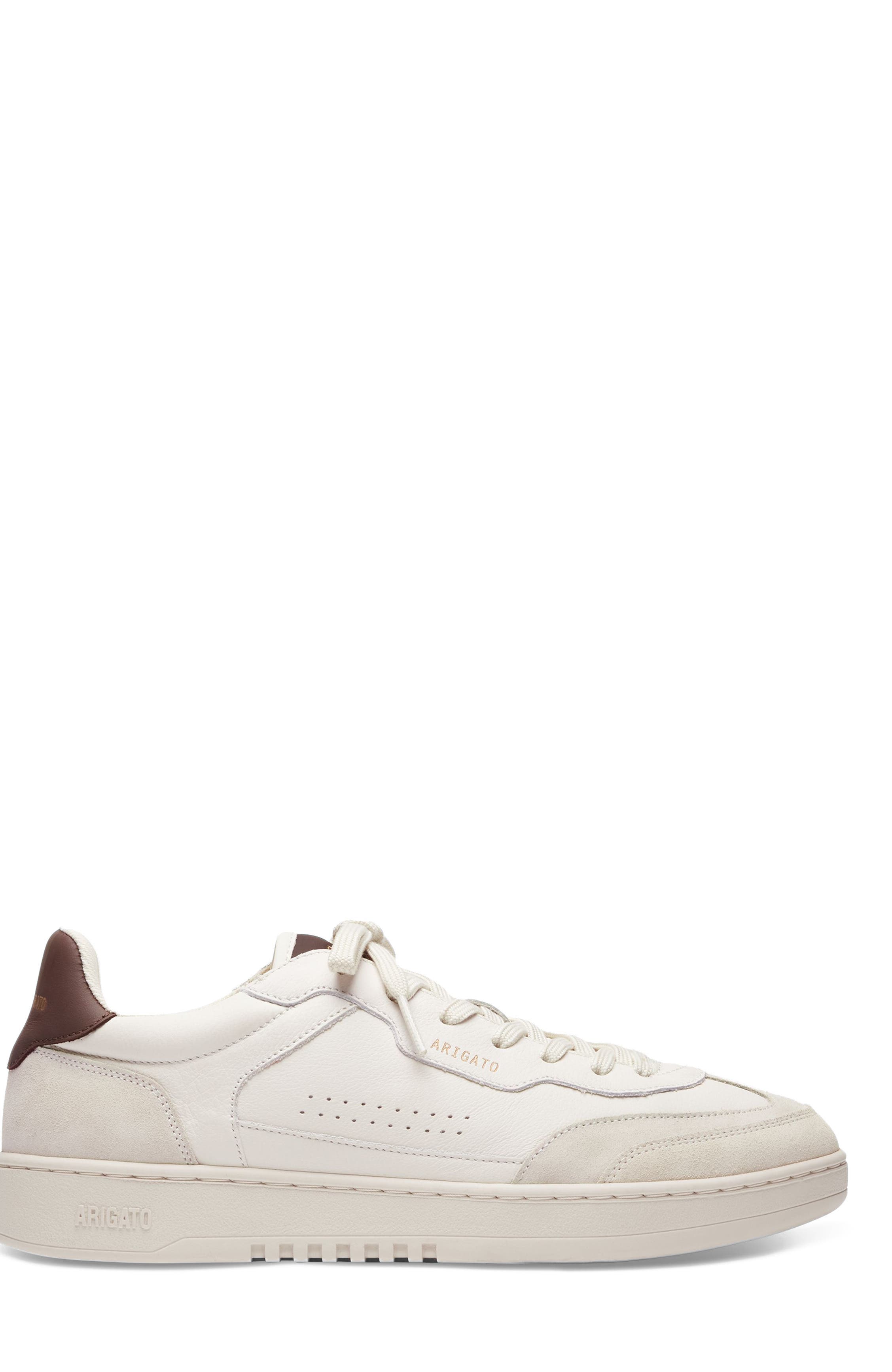Dice T-Toe Leather Sneaker - Men's, Alternate, color, Light Beige/Brown