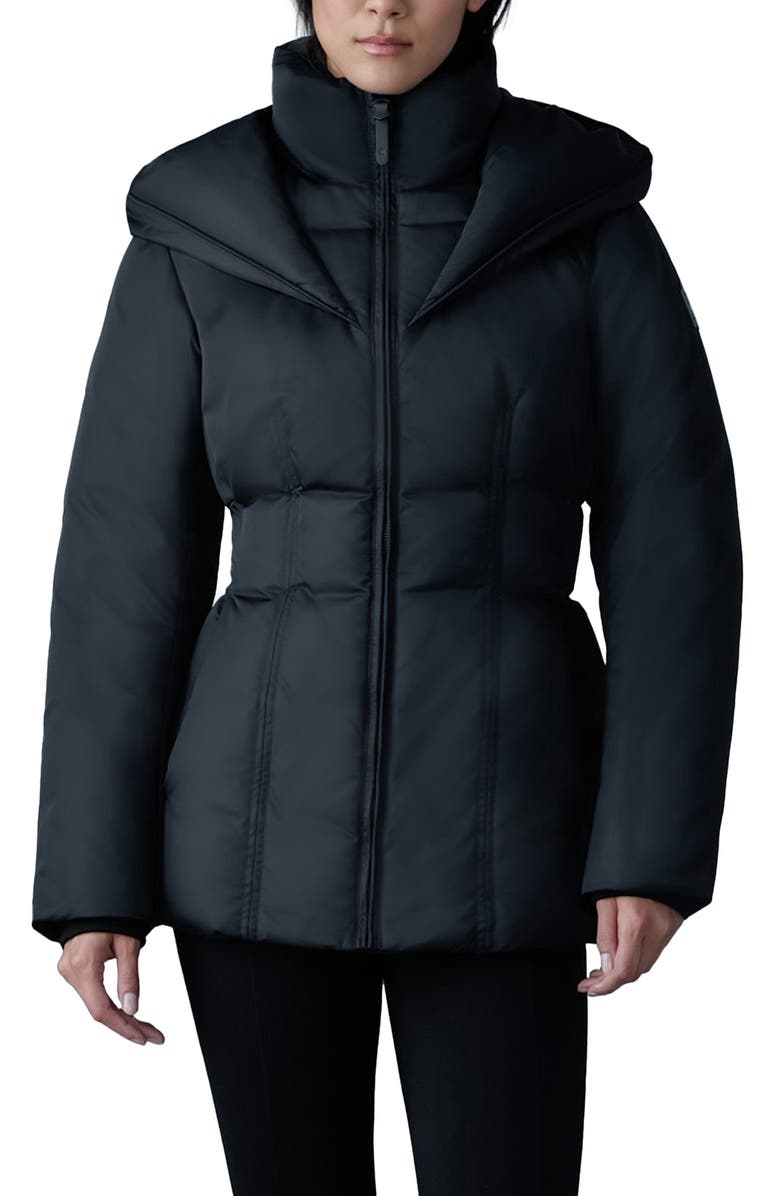 Mackage Alana Tech Water Repellent 750 Fill Power Down Jacket, Main, color, 