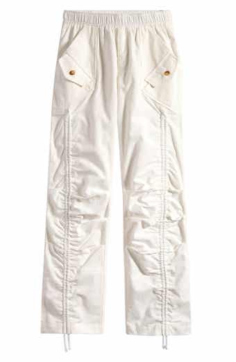 Kids' Ruched Corduroy Utility Pants