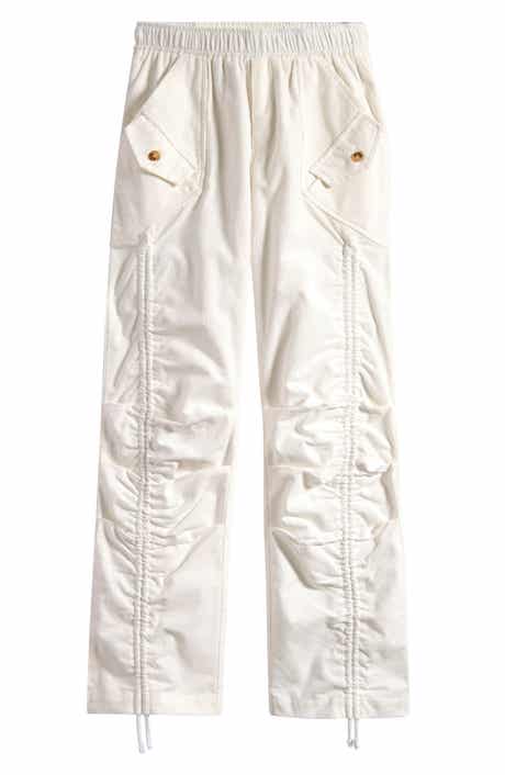 Kids' Ruched Corduroy Utility Pants