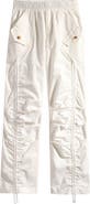 TENLY Kids' Ruched Corduroy Utility Pants