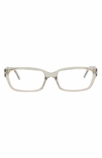 Balenciaga 55mm Rectangular Optical Glasses