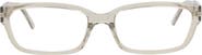 Balenciaga 55mm Rectangular Optical Glasses