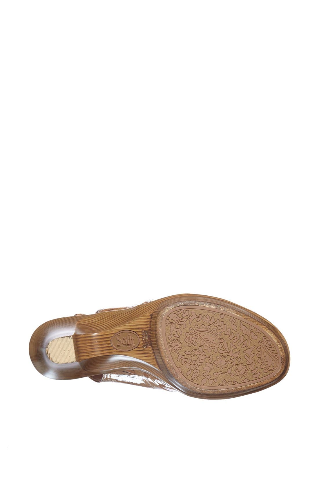 'Portia' Platform Pump, Alternate, color, LAMINATED CORK