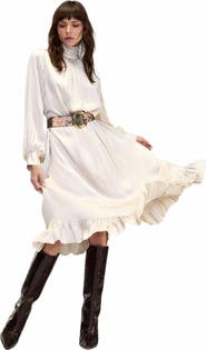 Cynthia Rowley Monroe Silk Charmeuse Dress