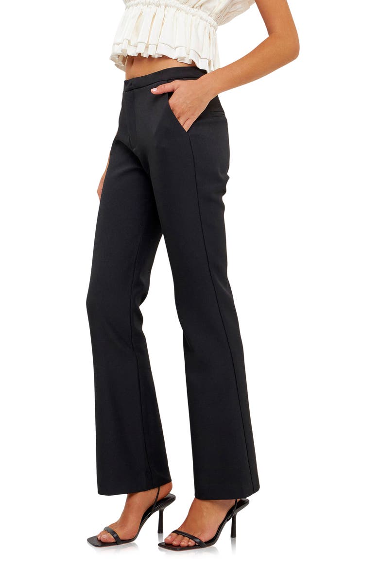 Slim Fit Pants, Alternate, color, BLACK