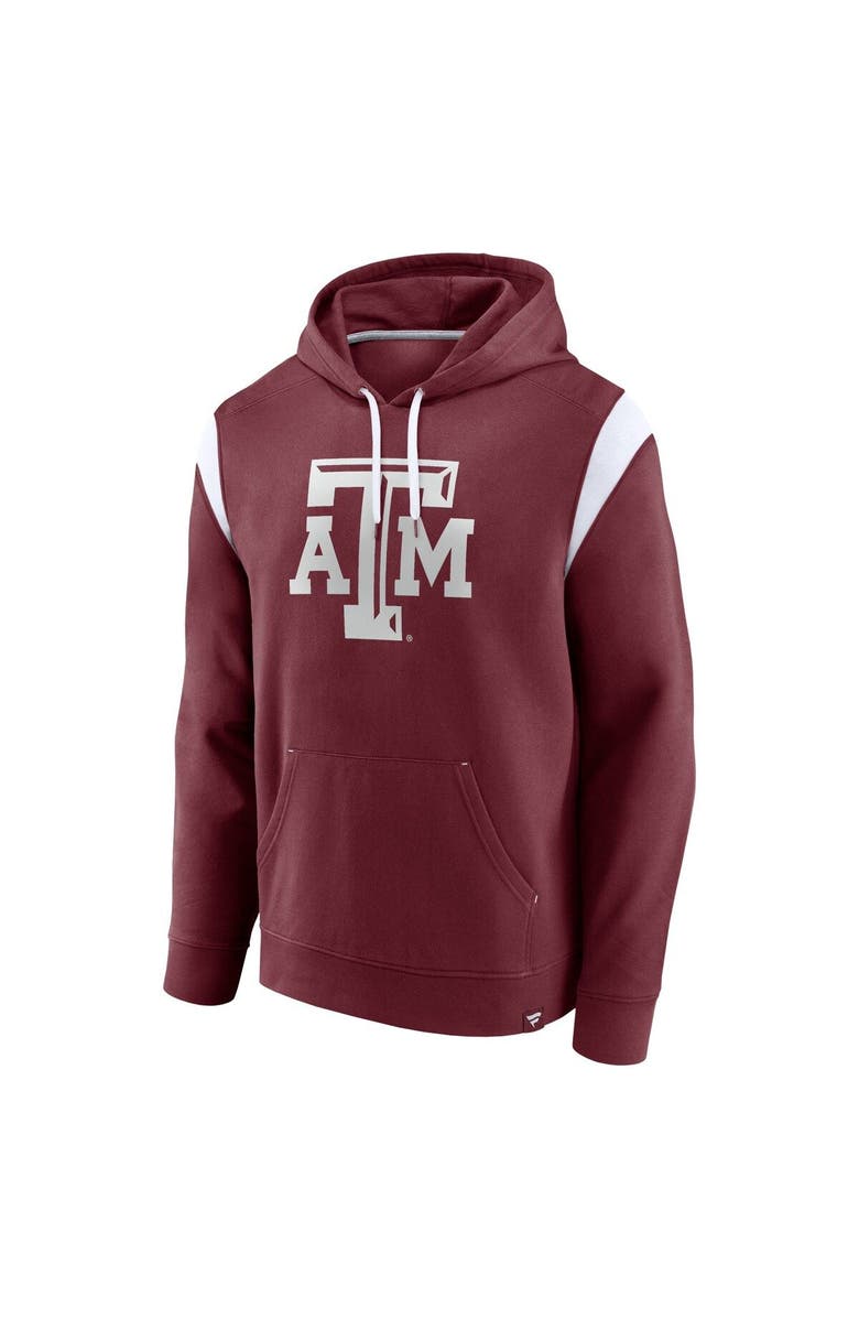 FANATICS Men's Fanatics Branded Maroon Texas A&M Aggies Gym Rat Pullover Hoodie, Alternate, color, Maroon