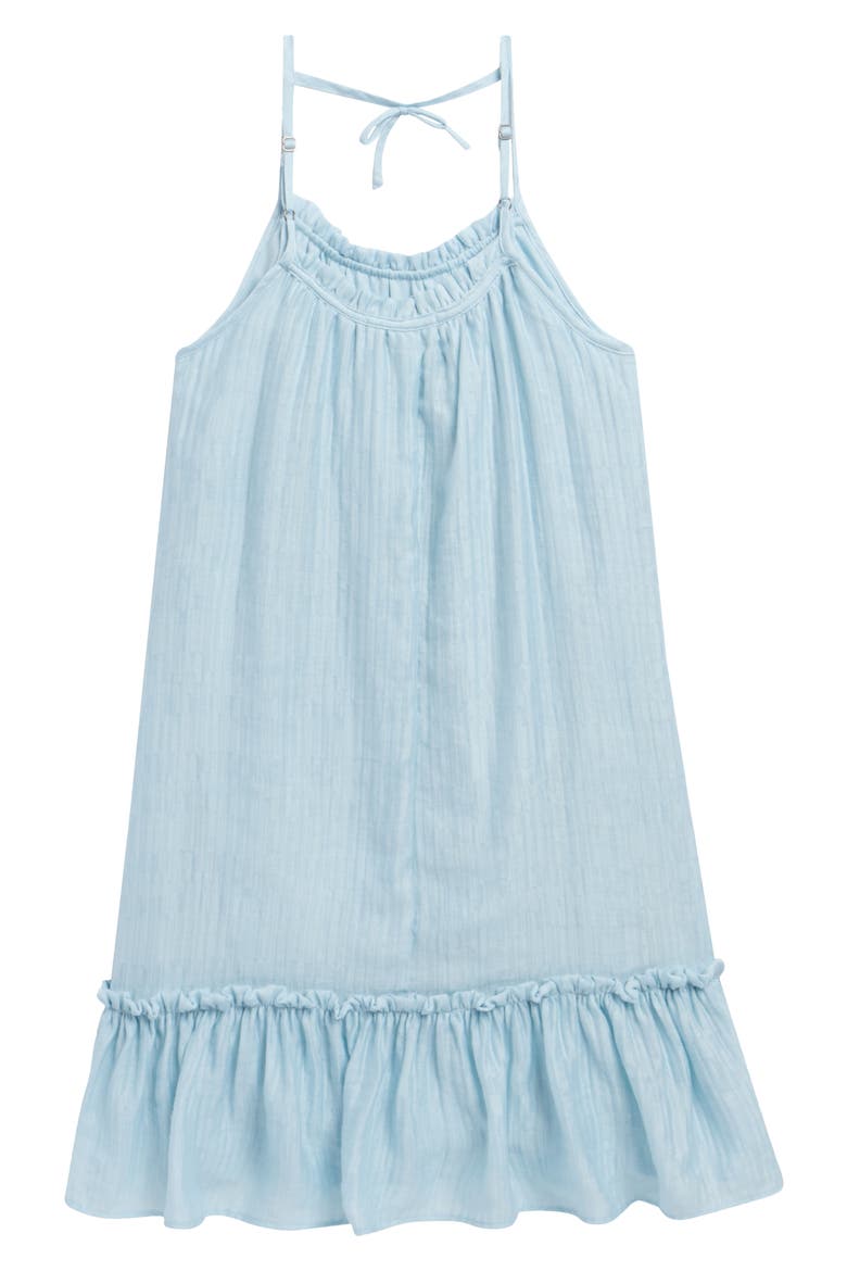 Kids' Strappy Sundress, Alternate, color, SKY BLUE