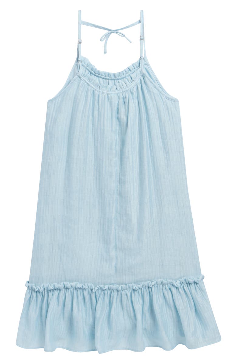 Walking on Sunshine Kids' Strappy Sundress, Alternate, color, Sky Blue