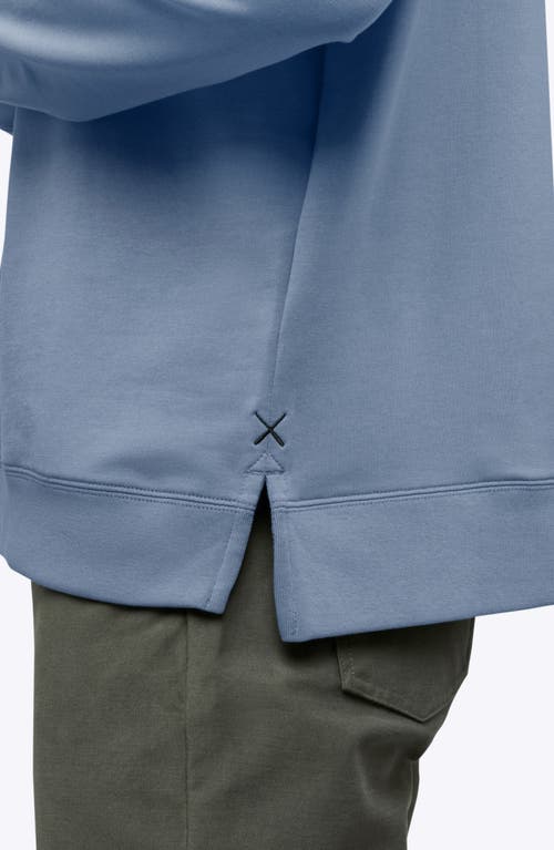 Cuts Hyperloop Split Hem Sweatshirt In Blue