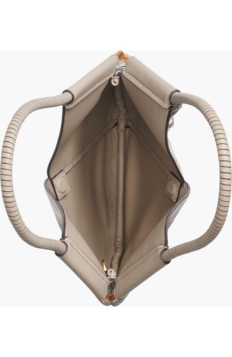 Donna Karan New York Baldwin Chevron Mini Shoulder, Alternate, color, Neutral Multi