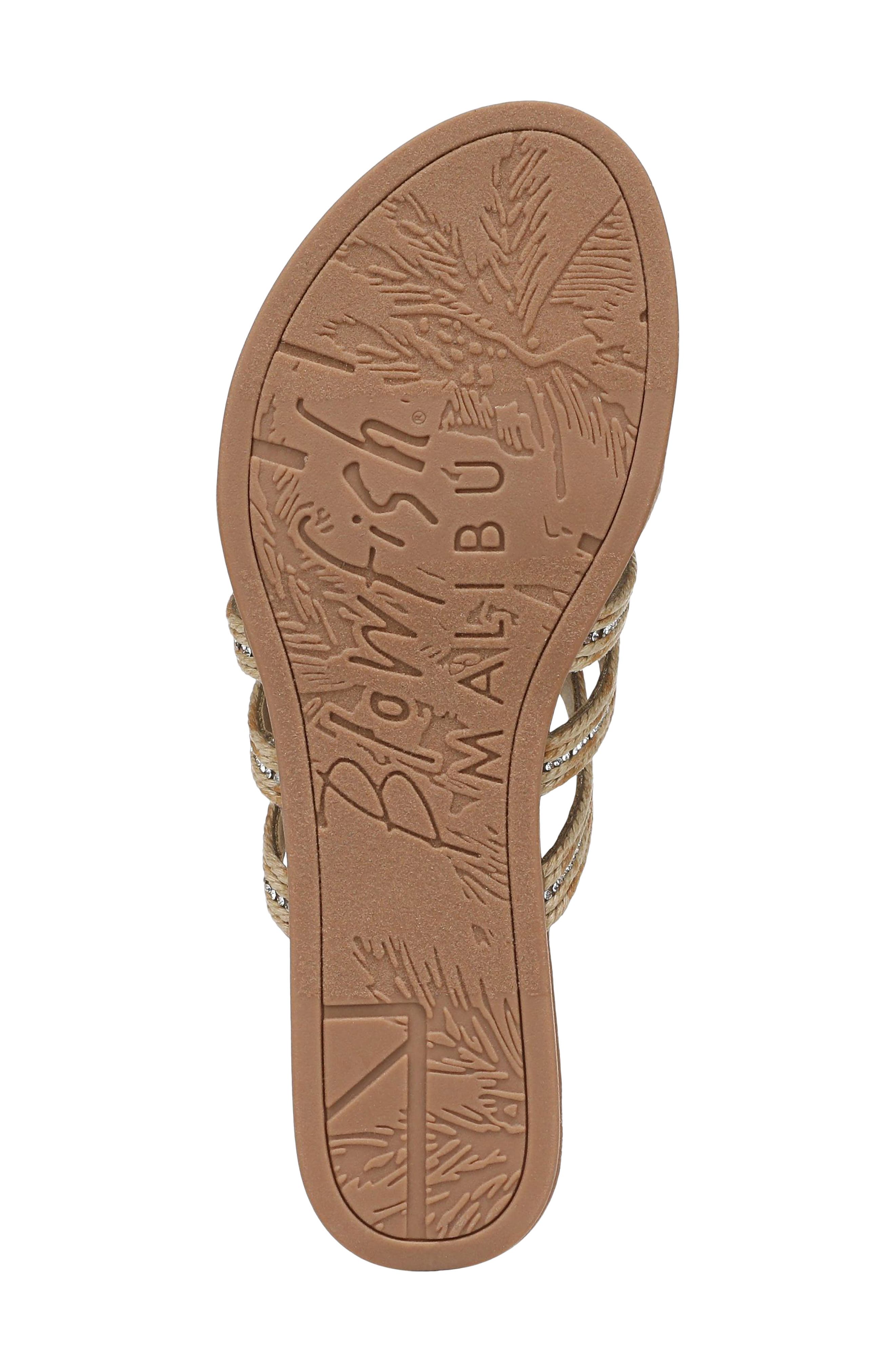 Addison Wedge Sandal, Alternate, color, NATURAL FAUX LEATHER