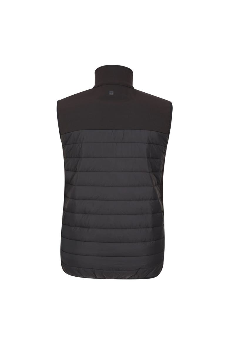 Turbine II Hybrid Padded Vest, Alternate, color, Black