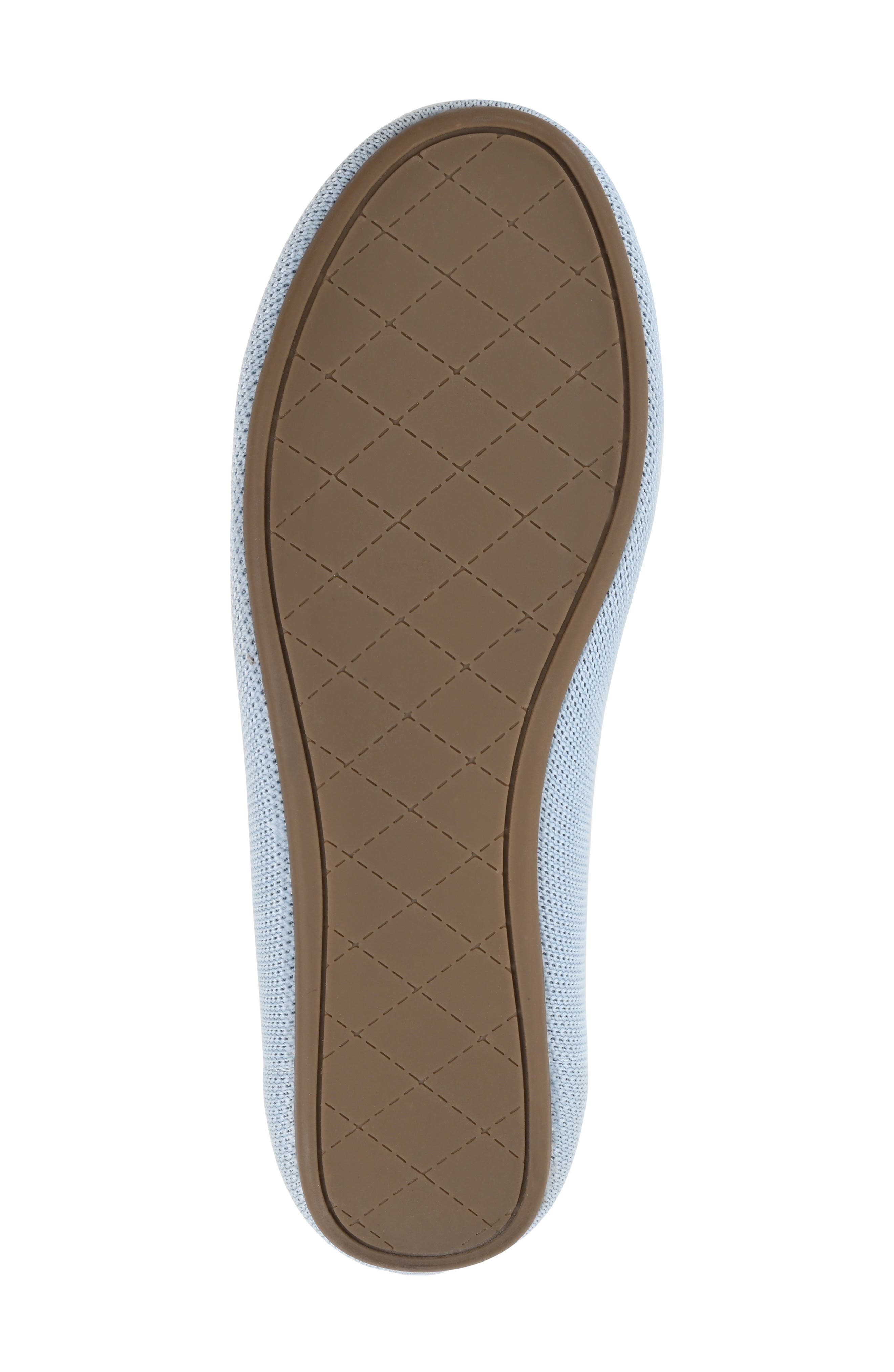 Jersie Knit Ballet Flat - Wide Width, Alternate, color, BLUE