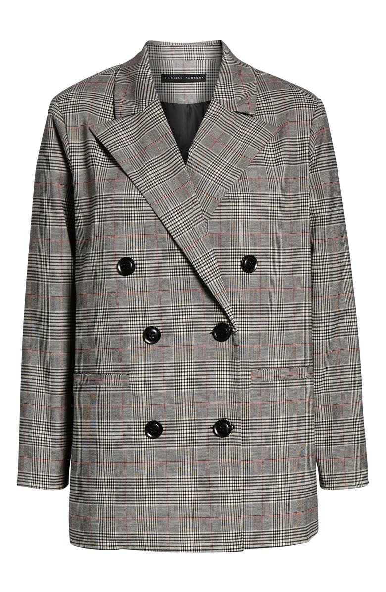 English Factory Double Breasted Jacket, Alternate, color,