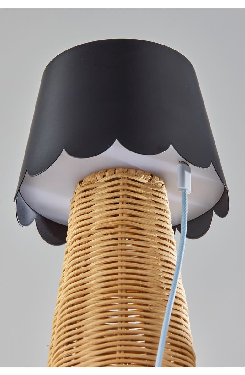 ADESSO LIGHTING Tory LED Cordless Table Lamp, Alternate, color, Black