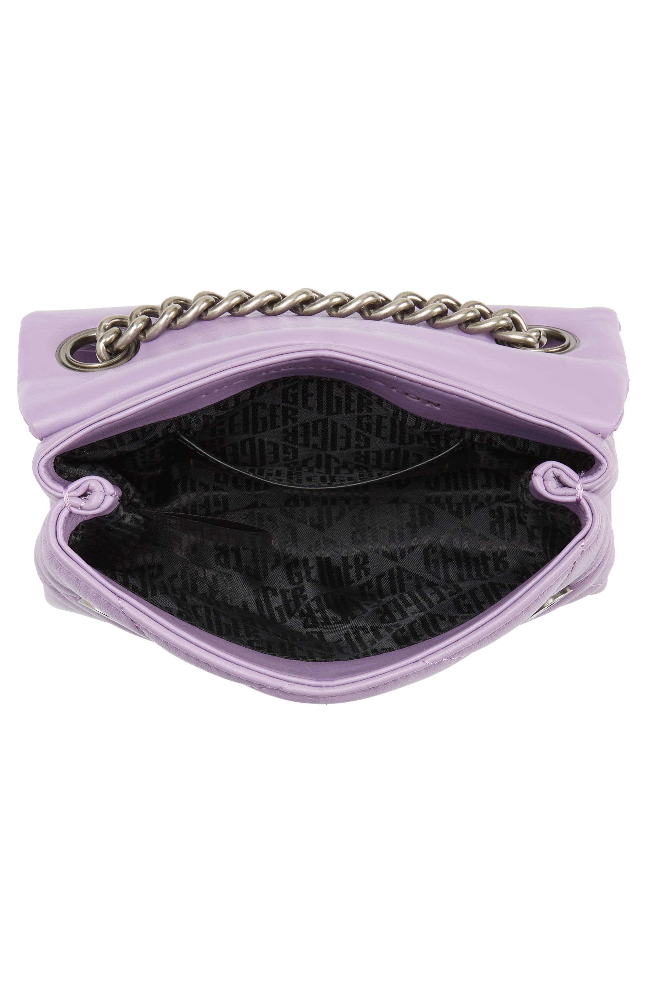 Kurt Geiger London Mini Kensington Leather Crossbody Bag, Alternate, color, 