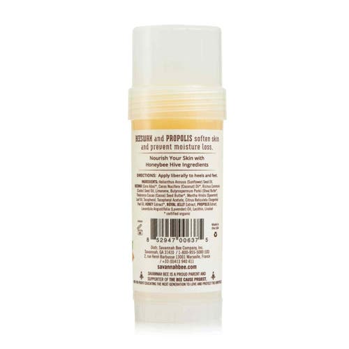 Savannah Bee Company Heel Balm In Tangerine Spearmint
