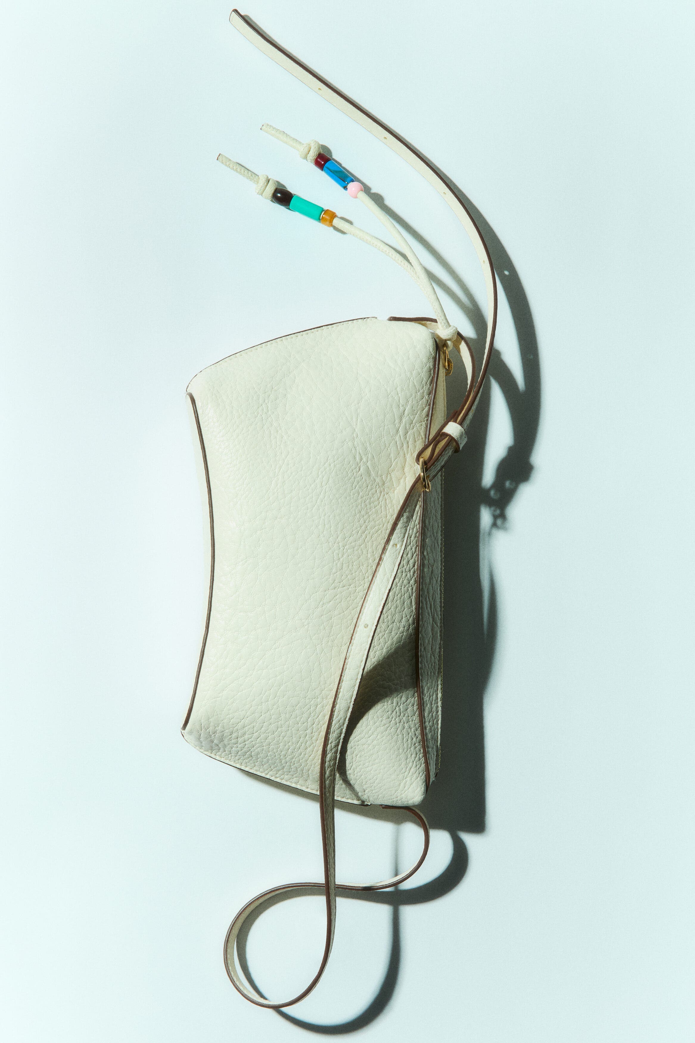 H&M Shoulder Bag, Alternate, color, Cream