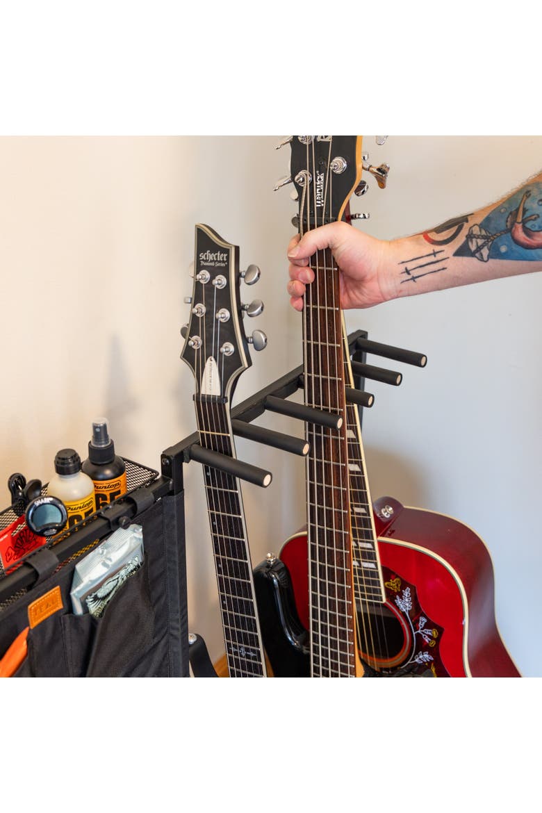 The Opener Guitar Rack | Black, Alternate, color, Black  10 Guitar