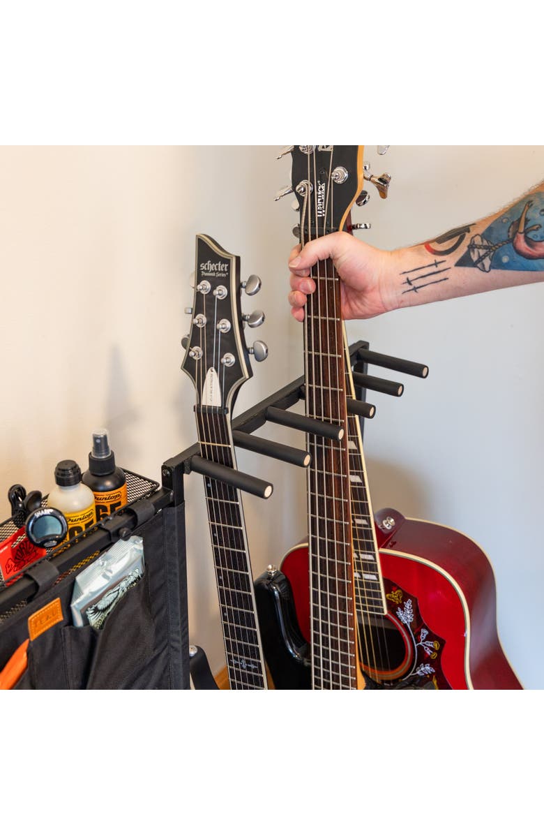 StoreYour The Opener Guitar Rack | Black, Alternate, color, Black  10 Guitar