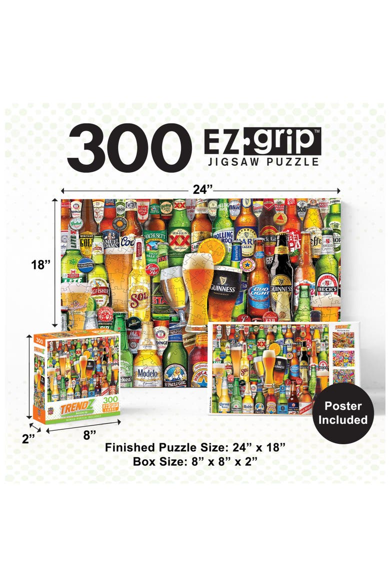 Bottoms Up 300 Piece Jigsaw Puzzle, Alternate, color, Multicolor