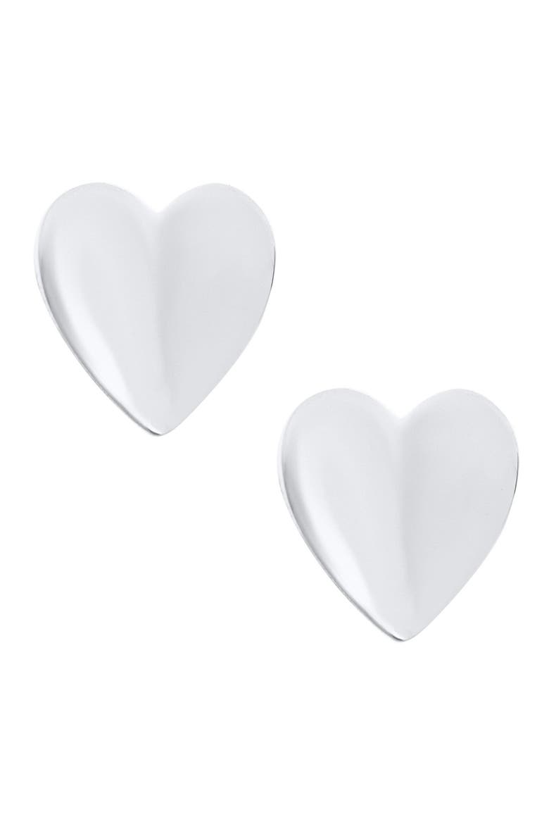 Sterling Silver Earrings, Main, color, SILVER