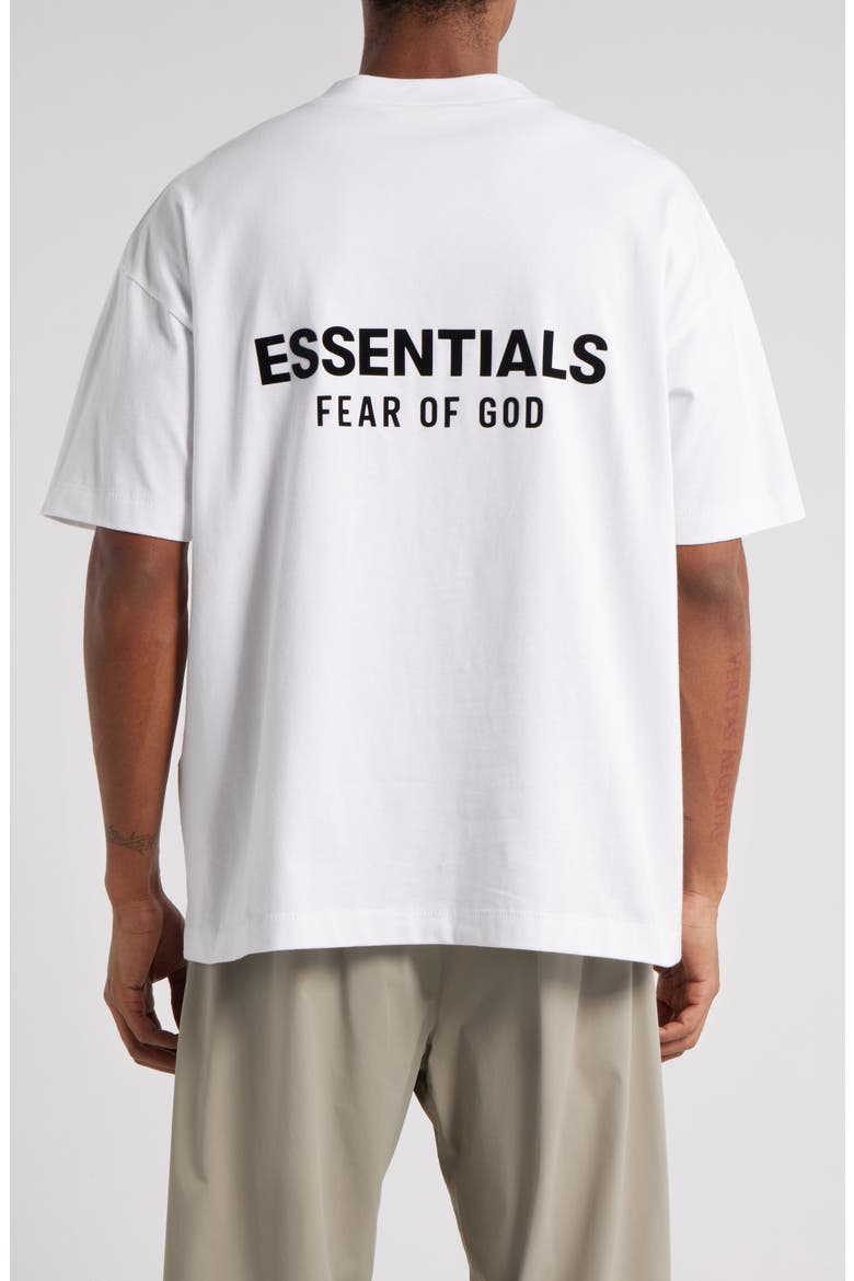 Classic Fit Logo T-Shirt, Main, color, BRIGHT WHITE