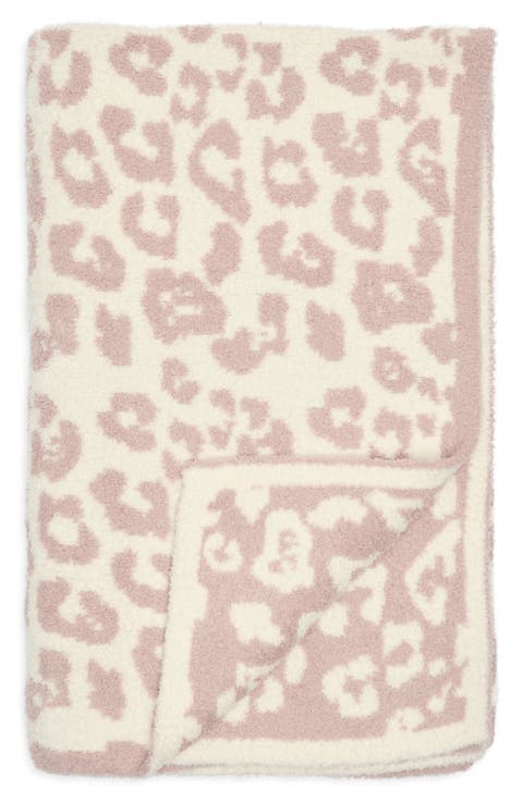 CozyChic® Leopard Print Throw Blanket