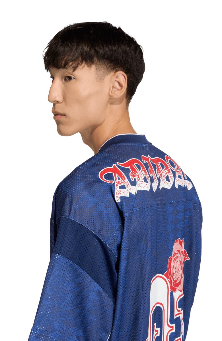 adidas Roses Mesh Jersey, Alternate, color, Night Indigo/ /