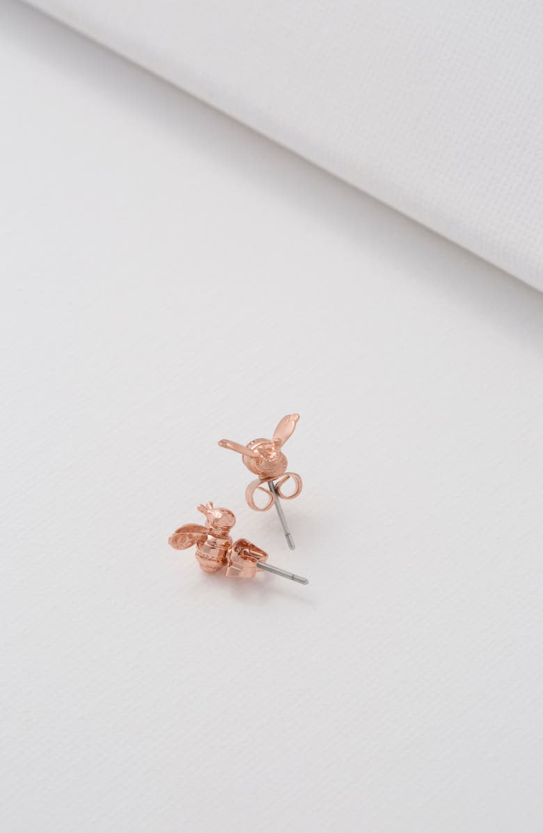 Ted Baker London Beelii Bee Stud Earrings, Alternate, color,
