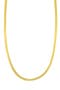 14K Gold Herringbone Chain Necklace