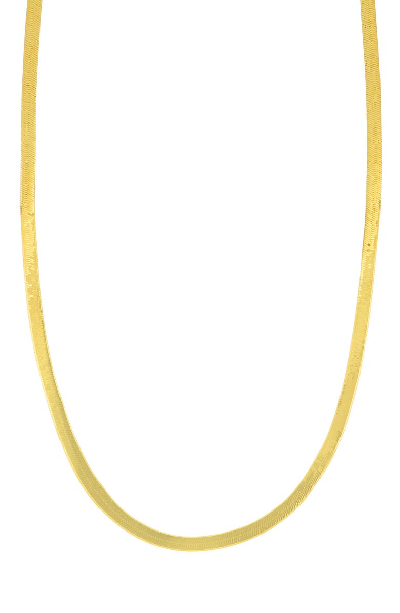 Bony Levy 14K Gold Herringbone Chain Necklace, Main, color, 14K Yellow Gold