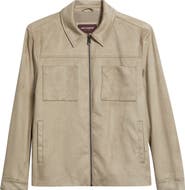 Johnston & Murphy Faux Suede Jacket