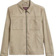 Johnston & Murphy Faux Suede Jacket