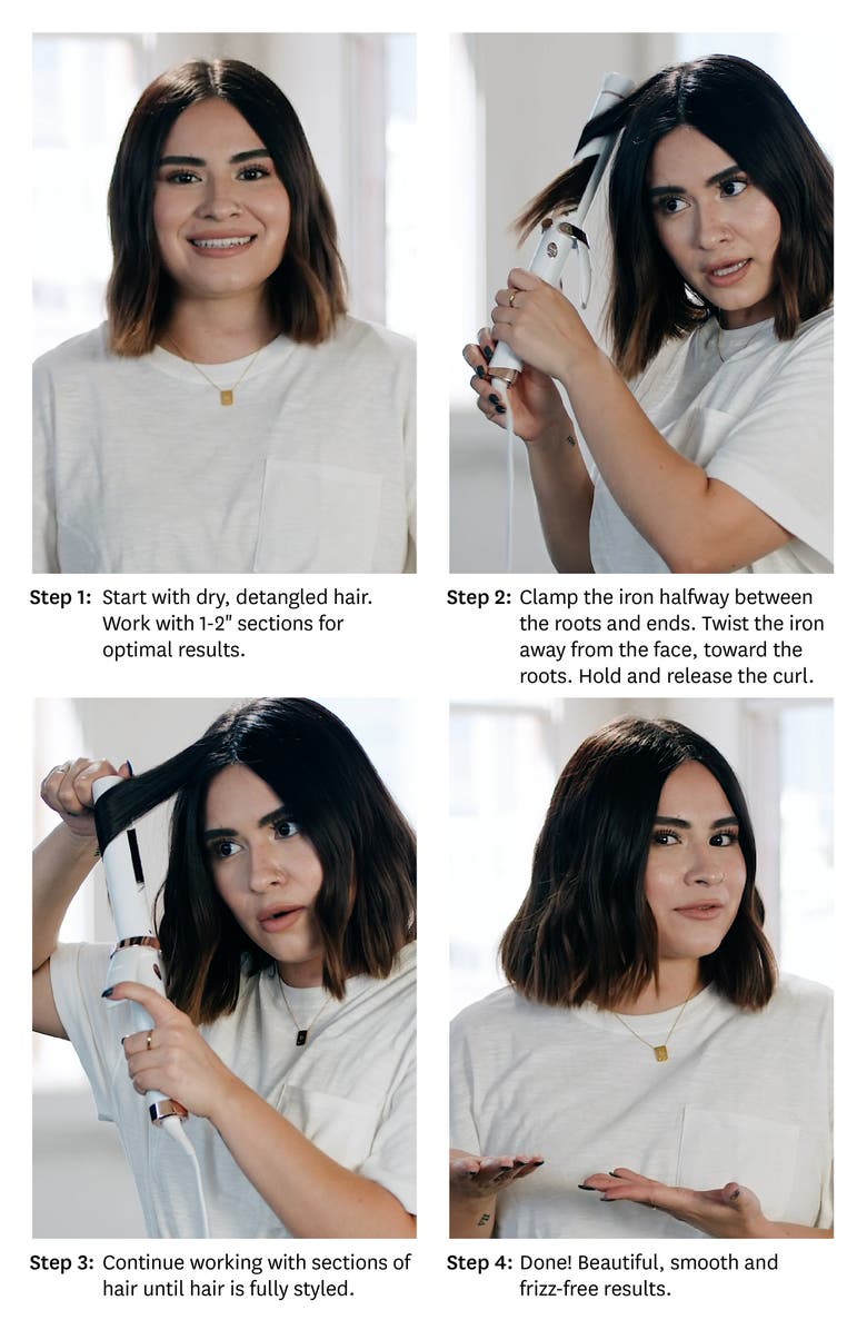 T3 Curl ID 1.25 Inch Smart Curling Iron, Alternate, color,