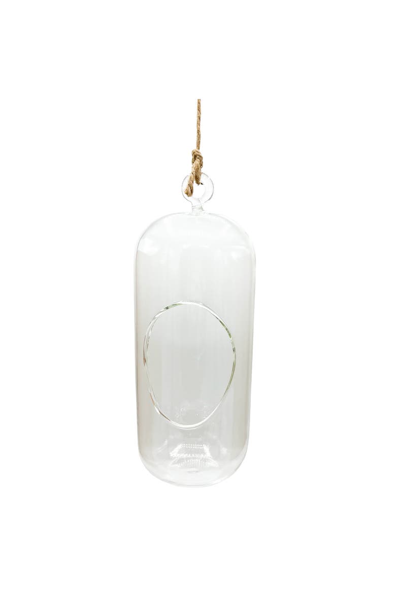 Carefree Capsule Glass Terrarium, Main, color, Clear