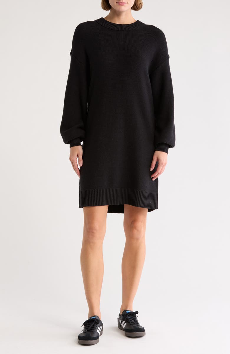 Melrose and Market Crew Sweater Dress, Main, color, 