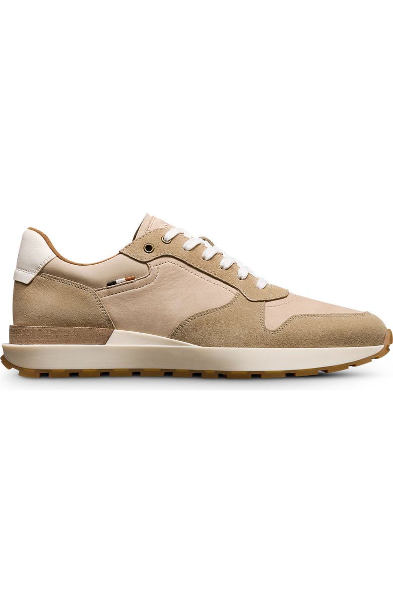 Allen Edmonds Lionel Lace-Up Sneaker, Alternate, color, Sand