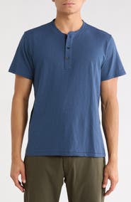 rag & bone Classic Cotton Slub Jersey Henley