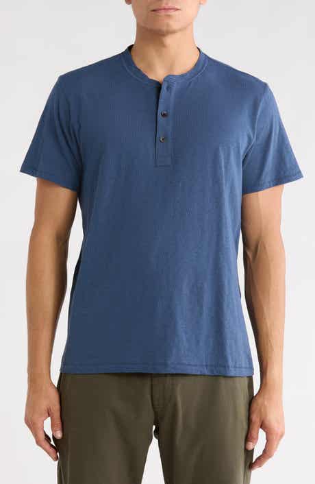Classic Cotton Slub Jersey Henley