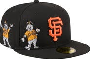 New Era Men's New Era Black San Francisco Giants Run Mascot 59FIFTY Fitted Hat