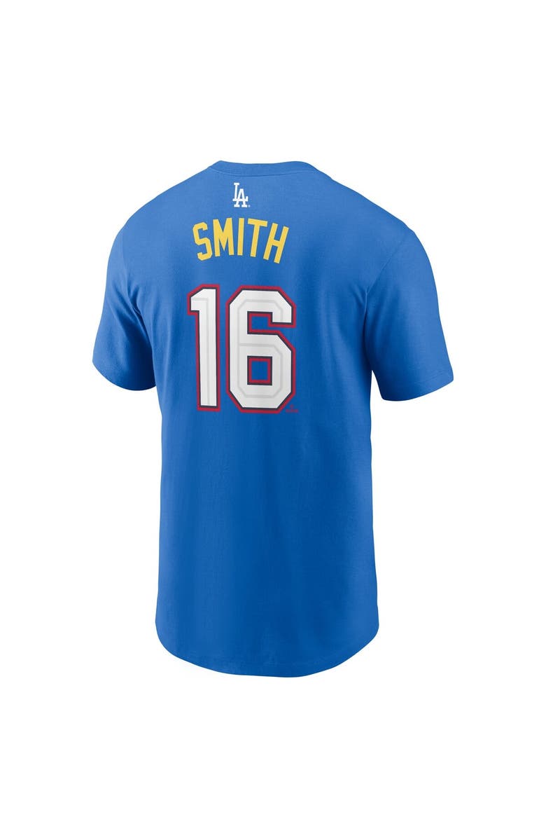Nike Men's Nike Will Smith Royal National League 2025 All-Star Edition Name & Number T-Shirt, Alternate, color,